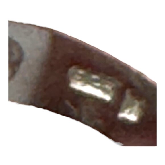 Sterling Silver Pink Tourmaline Statement Ring Unique Elegant Gemstone Size 6 - Picture 5 of 9